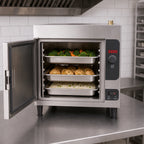 Thumbnail image #4 for Cleveland Range Quick Ship 21CET82083EZTQS Electric Countertop Convection Steamer, 1 Compartment, 3-Pan Capacity, 208V