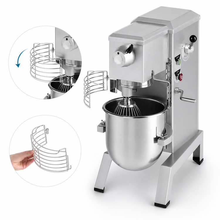 Product image #4 for Univex SRM12 W/O 12-Quart Countertop Planetary Mixer, Without PTO Hub, Variable Speed