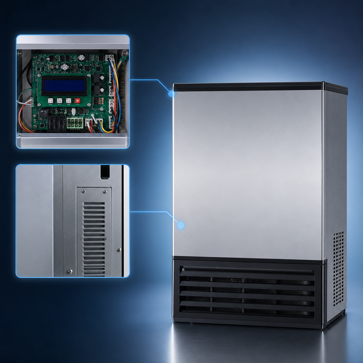 Product image #4 for ITV SPIKA MS400-22 22-Inch Self-Contained Modular Ice Cube Machine, 432 lb/24 Hr