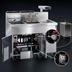 Thumbnail image #4 for Imperial 75 lb Gas Tube-Fired Floor Model Side Car Fryer Filter System with Drain Station and Electronic Thermostat