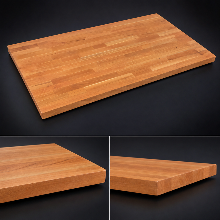 Product image #4 for Boos Block American Cherry Edge Grain Kitchen Countertop with Varnique Finish, 72 x 36 x 1-1/2 Inches