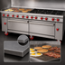 Thumbnail image #4 for American Range 72-Inch Commercial Gas Range with 36-Inch Left Griddle, 6 Open Burners, and 2 Convection Ovens