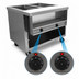 Thumbnail image #4 for Advance Tabco Heavy Duty Electric Sealed Well Hot Food Table with Enclosed Base, 2 Wells, 120V