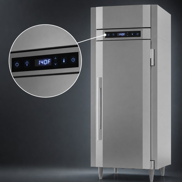 Product image #4 for Victory UltraSpec Extra Wide Solid Door Reach-In Warming Cabinet, 1 Section, 24.4 Cu. Ft., Standard Depth