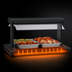 Thumbnail image #4 for Hatco Glo-Ray® 24-Inch Countertop Pass-Through Self-Service Buffet Warmer with Heated Base and Double Acrylic Sneeze Guards
