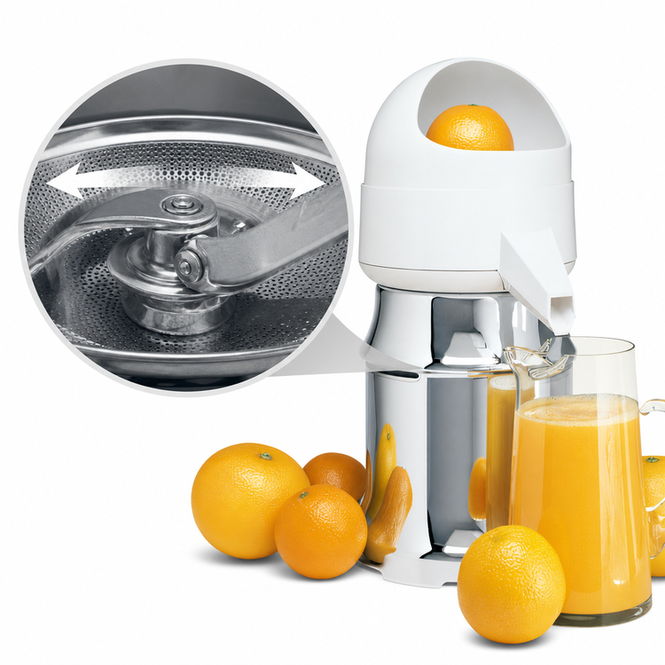 Product image #4 for Sunkist Commercial Countertop Citrus Juicer, Manual Feed, 115V, 1/4 HP