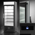 Thumbnail image #4 for Beverage-Air MarketMax IQ 30-Inch One-Section Reach-In Glass Door Freezer Merchandiser with Electronic Smart Lock, Black