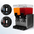 Thumbnail image #4 for Vollrath VBBD2-37-F 2-Bowl Pre-Mix Refrigerated Beverage Dispenser, Fountain Spray, 3.2-Gallon Polycarbonate Bowls