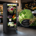 Thumbnail image #4 for True GDM-12FC-HC~TSL01 1-Section Floral Merchandiser Refrigerator with Hinged Glass Door, 2 Shelves, Bottom-Mount Compressor