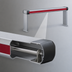 Thumbnail image #4 for Hatco Glo-Ray Designer Single Infrared Strip Heater, 69-1/2 Inch Wide, Unlighted, Aluminum