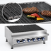 Thumbnail image #4 for Imperial 72-Inch Countertop Gas Charbroiler with 12 Radiant Burners