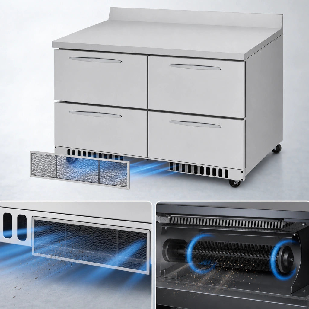Self-Cleaning Condenser