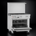 Thumbnail image #4 for Southbend Ultimate 36-Inch Commercial Gas Range with 5 Burners and Convection Oven
