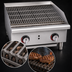 Thumbnail image #4 for Workline 48-Inch Gas Countertop Char-Rock Broiler, 120,000 BTU