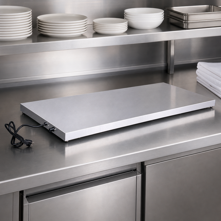 Product image #4 for BK Resources ESW-3620 Portable Electric Heated Warming Shelf, 36 x 20 Inch, 304 Stainless Steel