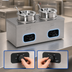 Thumbnail image #4 for Nemco Countertop Twin-Well Cooker/Warmer, 2 x 4-Quart Wet Heat, 120V