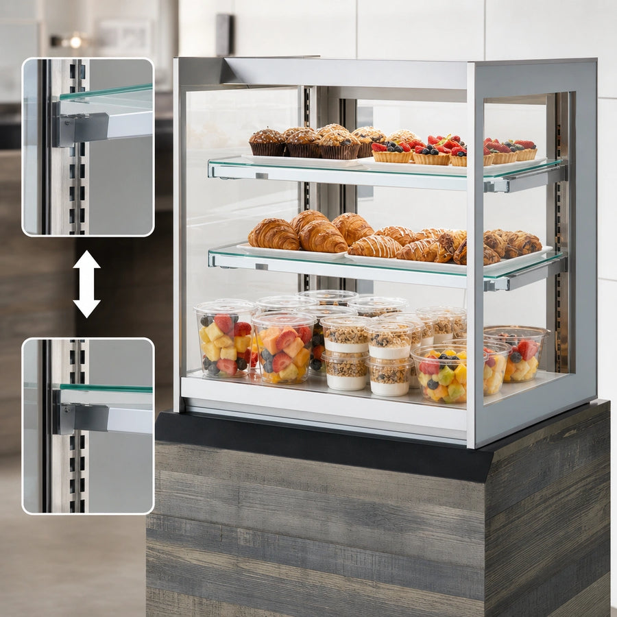 Adjustable Tempered Glass Shelves