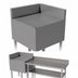 Thumbnail image #4 for Advance Tabco Left-Side Corner Splash for CRD-2 Drainboard
