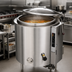 Thumbnail image #4 for Groen AH/1E-40 40-Gallon Gas Stationary Floor Steam-Jacketed Kettle