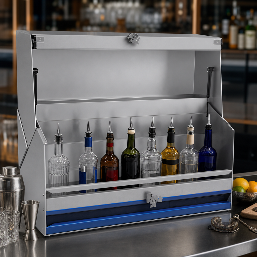 8-Bottle Capacity