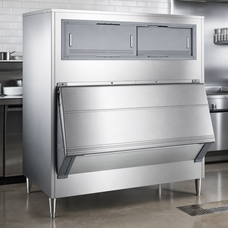 Product image #4 for Scotsman Upright Ice Storage Bin for Top-Mounted Ice Makers, 1320 lb Capacity, 60-Inch Wide