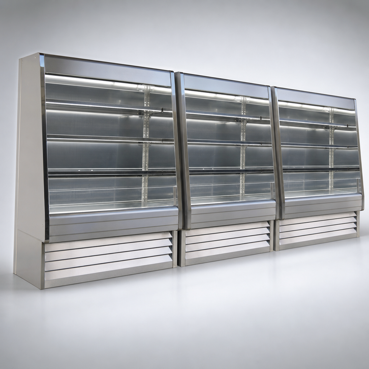 Product image #5 for Howard-McCray Ovation Series 39" Dairy Open Merchandiser, Self-Contained Refrigeration, Stainless Steel, LED