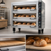Thumbnail image #4 for BakeMax Four-Deck Electric Artisan Stone Deck Oven, Four Pan Wide, 16 Full-Size Pan Capacity