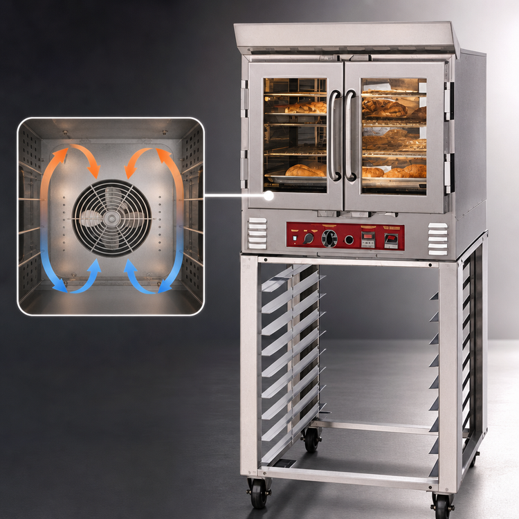 Product image #4 for Jet-Air JA4 Electric Full-Size Countertop Convection Oven, 4-Pan Capacity