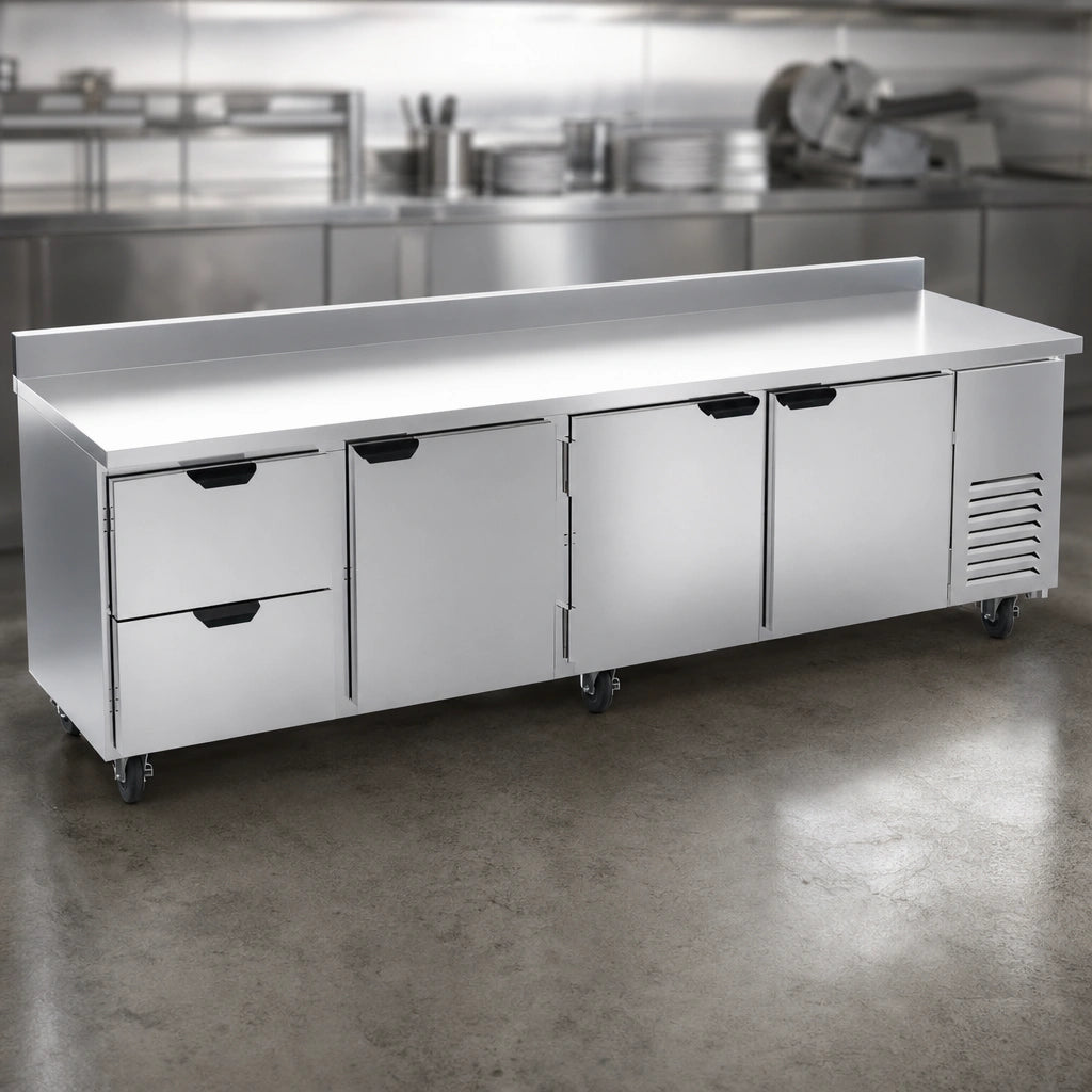 Stainless Steel Exterior and Worktop