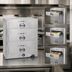 Thumbnail image #5 for Toastmaster 3-Drawer Built-In Drawer Warmer with Thermostatic Controls