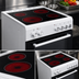 Thumbnail image #5 for Summit Appliance 24-Inch White Electric Smooth-Top Convection Range