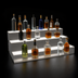 Thumbnail image #4 for Glastender LLD3-36 36-Inch Wide 3-Tier Lighted Liquor Display