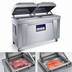 Thumbnail image #4 for Omcan USA Double Chamber Floor Model Vacuum Packaging Machine with 23.6-Inch Seal Bars, 220V/60Hz/3-Phase