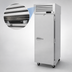 Thumbnail image #4 for Turbo Air PRO Series Pass-Thru Reach-In Refrigerator with Solid Front Door and Glass Rear Door, 1 Section, Top Mount, 26.48 Cu. Ft.