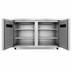 Thumbnail image #4 for Hoshizaki Steelheart 60-Inch Low Profile Two-Door Undercounter Freezer with Locks