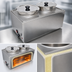 Thumbnail image #4 for Uniworld Countertop Electric Double Wet Well Food Warmer, Without Drain Valve, 2 x 8 Qt Inserts