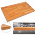 Thumbnail image #4 for Boos Block American Cherry Edge Grain Kitchen Countertop, 60 x 42 Inch, 1-1/2 Inch Thick, Oil Finish