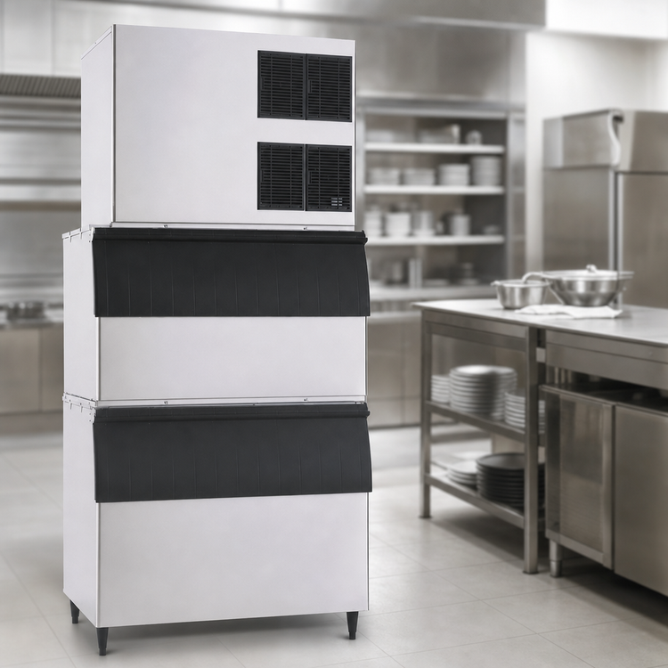 Product image #4 for Hoshizaki KM-1900SAJ 48-Inch Stackable Crescent Cube Ice Maker