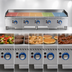 Thumbnail image #4 for Globe 60-Inch Gas Countertop Griddle with Thermostatic Controls