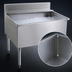 Thumbnail image #4 for Eagle Group 2200 Series Underbar Ice Bin/Cocktail Unit with 7-Circuit Cold Plate, 24-Inch x 24-Inch, 94 lb Capacity, 12-Inch Deep Stainless Steel Liner