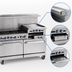 Thumbnail image #4 for Imperial Pro Series 60-Inch Gas Restaurant Range with Griddle, Convection Oven, and Open Cabinet Base