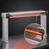 Thumbnail image #4 for Hatco Glo-Ray Designer Single Unlighted Infrared Strip Heater, 75-1/2-Inch, 1725 Watt, Aluminum
