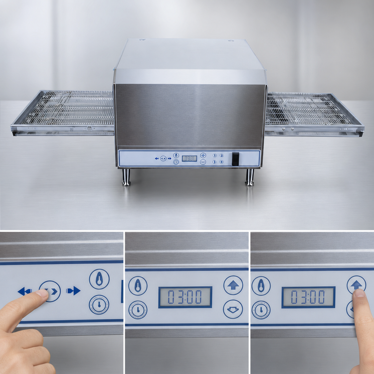 Product image #4 for Lincoln Foodservice DCTI 2500 Series Electric Ventless Digital Countertop Impinger Conveyor Oven