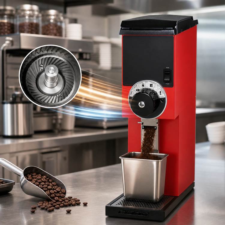 Product image #4 for BUNN G3HD Automatic Bulk Coffee Grinder, 3 lb Hopper, Red