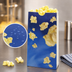 Thumbnail image #4 for Benchmark 85 oz Blue Coated Flat-Bottom Popcorn Butter Bags