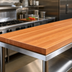 Thumbnail image #4 for Boos Block American Cherry Edge Grain Kitchen Countertop, 48 x 42 x 2-1/4 Inches, Penetrating Oil Finish