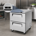 Thumbnail image #4 for Turbo Air Super Deluxe 1-Section Undercounter Drawer Refrigerator with 2 Drawers, 6.8 Cu. Ft., Stainless Steel