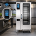 Thumbnail image #4 for Alto-Shaam Prodigi™ PRO 20-Pan Gas Boiler-Free Floor Model Combi Oven/Steamer with Roll-In Cart