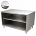 Thumbnail image #4 for BK Resources 48-Inch x 30-Inch Stainless Steel Chef Table with Open-Front Cabinet Base