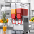 Thumbnail image #4 for Trento Ugolini Arctic Compact Electric Countertop Juice Dispenser with Magnetic Submerged Pump, 2 x 8-Liter Bowls, 115V